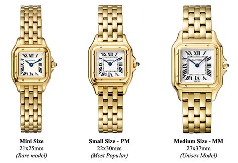 panthere cartier sizes|panthere de cartier watch price.